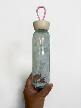 NWT Starbucks Japan SAKURA 2025 Pink Silicone Strap Bottle